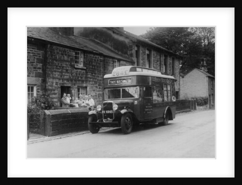 1933 Bedford 2 ton WLG truck used as a travelling shop, c1933 by Unknown