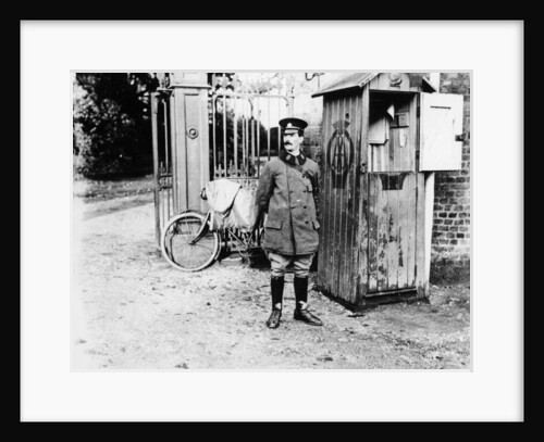 Early AA telephone box by Anonymous