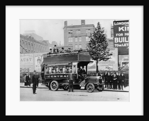 1908 Leyland bus, (c1908?) by Unknown