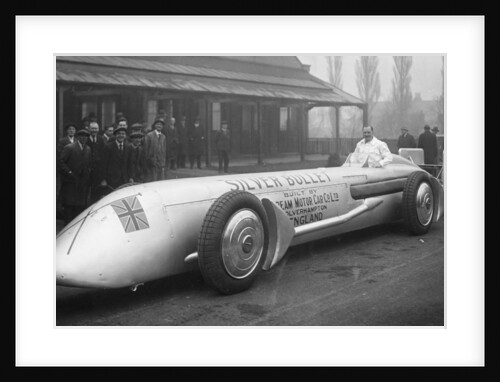 Kaye Don with the Sunbeam Silver Bullet, 1930 by Unknown