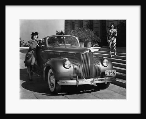 1941 Packard 120 convertible coupe, (c1941?) by Unknown