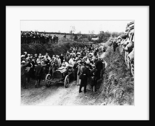 SF Edge in a Napier, 1903 Gordon Bennett race by Unknown
