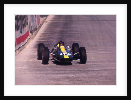 Jim Clark driving a Lotus, Monaco Grand Prix, 1964 by Unknown