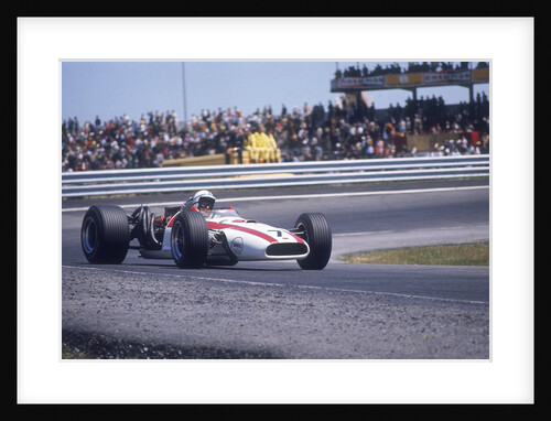 John Surtees driving a Honda, Spanish Grand Prix, Jarama, 1968 by Unknown