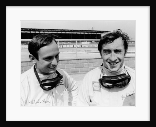 Jackie Stewart and Chris Amon, 1967 by Unknown