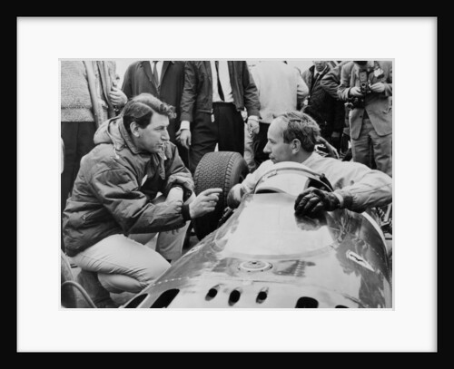 John Surtees in his Ferrari, c1963-c1966 by Unknown