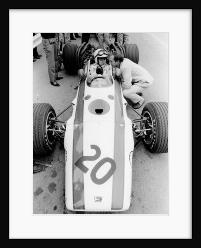 John Surtees in Honda V12, Belgian Grand Prix, 1968 by Unknown