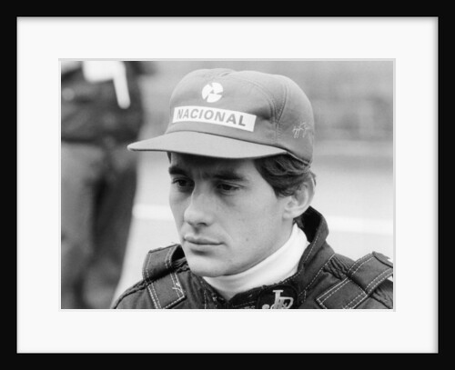 Ayrton Senna at the British Grand Prix, 1985 by Unknown