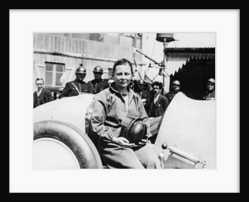 Gwenda Stewart at Montlhery, France, 1934 by Unknown