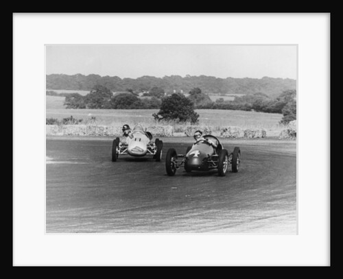 Don Parker and Peter Collins, Silverstone, 1949 by Unknown