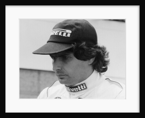 Nelson Piquet at the British Grand Prix, Silverstone, 1985 by Unknown