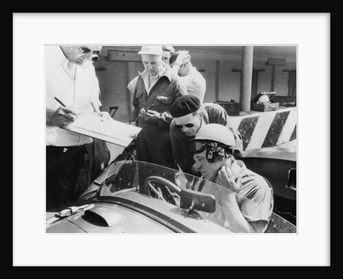 Reg Parnell in Aston Martin DB3S, Monza, 1952 by Unknown