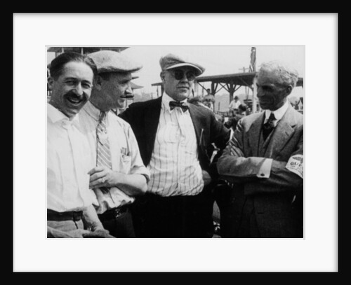 Jules Goux, Barney Oldfield and Henry Ford, Indianapolis, 1921 by Unknown