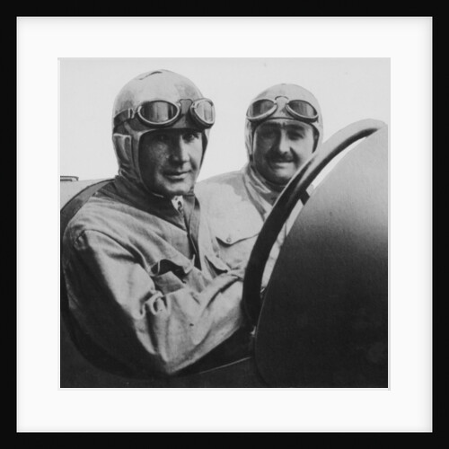 Felice Nazzaro in a 2-litre Fiat, c1922 by Unknown