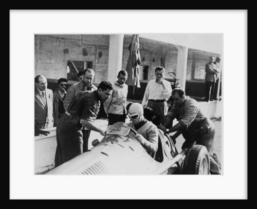 Onofre Marimon at the French Grand Prix, Reims, 1951 by Unknown