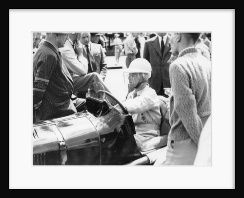 Raymond Mays at the British Empire Trophy Race, Donington Park, Derbyshire, 1939 by Unknown