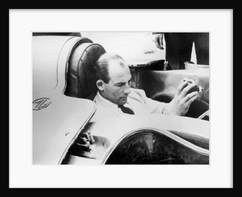 Stirling Moss in the MG EX181, 1957 by Unknown