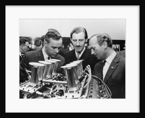 Graham Hill with Colin Chapman, c1967-c1970 by Unknown