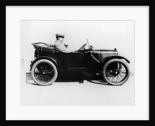 Sir Herbert Austin in an Austin Seven, 1922 by Unknown