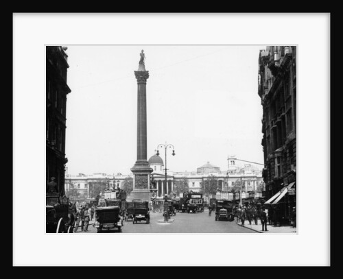Nelson's Column, Trafalgar Square, London, 1920 by Unknown