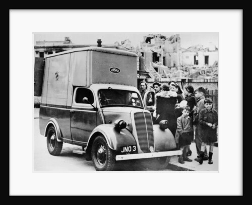 A Ford emergency food van by Anonymous