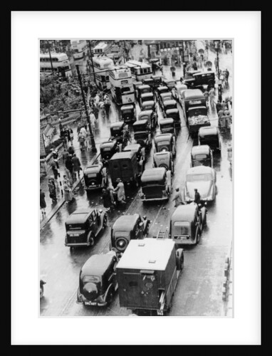 May Bank Holiday traffic, Bournemouth, 1939 by Unknown