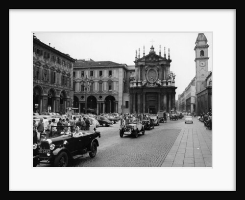 Fiats at a rally by Anonymous