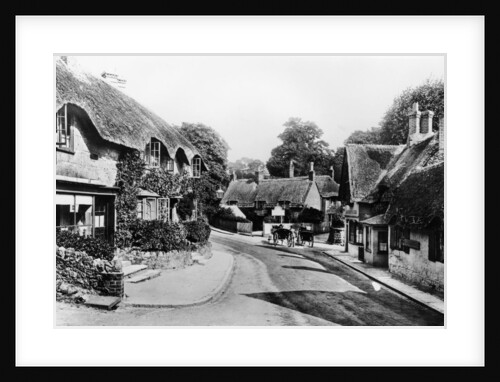 A street through Shanklin, Isle of Wight, 1890 by Unknown