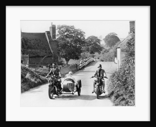 AJS motorbikes, c1939 by Unknown
