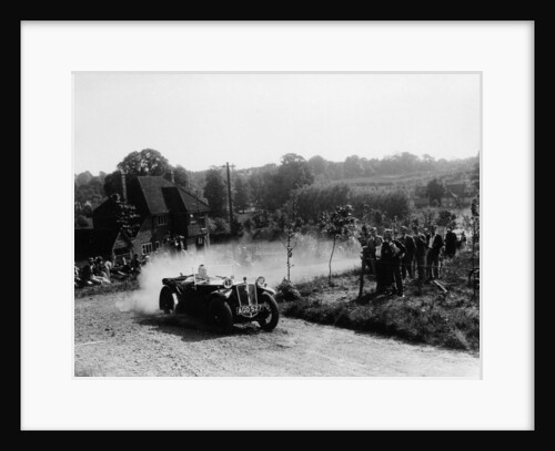 1933 Andre V6 competing in a hill climb by Anonymous