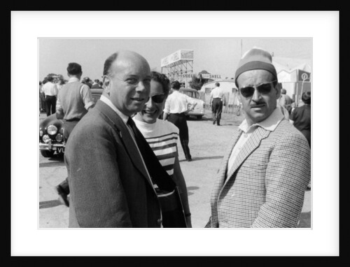 Pierre About with Maurice Trintignant by Unknown