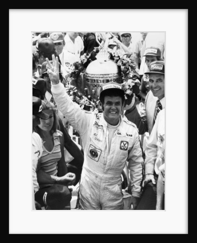 Al Unser, winner of the Indy 500 by Anonymous