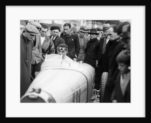 Achille Varzi in a Bugatti T51, winner of the Monaco Grand Prix by Anonymous