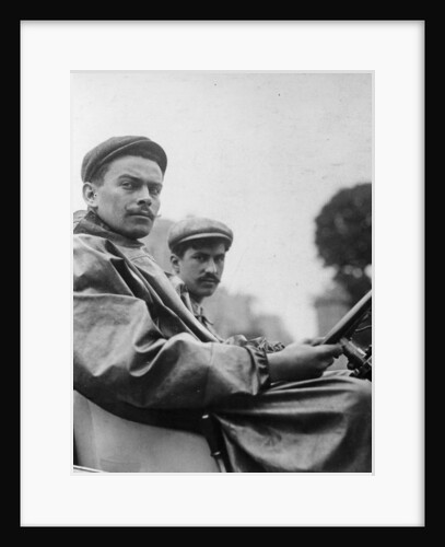 Louis Wagner in a Darracq by Unknown
