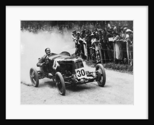 Zborowski driving a 1922 Aston Martin 1.5 litre 'Strasbourg' at Shelsey Walsh by Anonymous