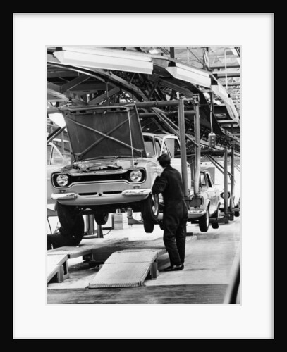 Ford Escort production line, 1973 by Unknown