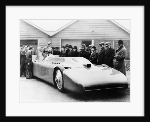 Malcolm Campbell in Bluebird by Anonymous