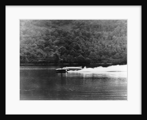 Bluebird on Coniston Water, Cumbria, November 1958 by Unknown