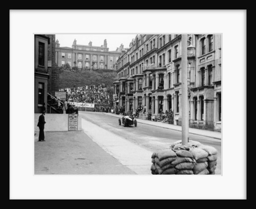 Bugatti in the Mannin Moar race, Isle of Man, 1933 by Unknown