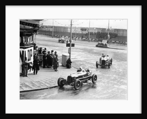 Brian Lewis in an Alfa Romeo Monza in the Mannin Moar race, Douglas, Isle of Man, 1933 by Unknown