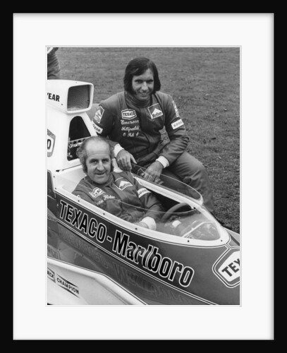 Denny Hulme and Emerson Fittipaldi, 1974 by Unknown