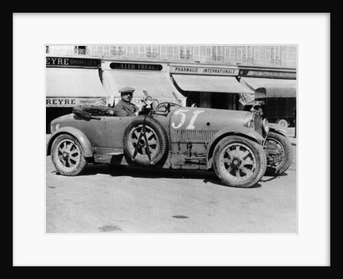 Bugatti Type 43, Nice, France, (late 1920s?) by Unknown