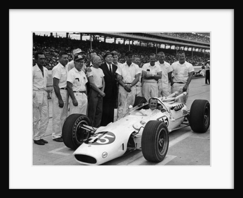 AJ Foyt in Lotus-Ford, Indianapolis 500, Indiana, USA, 1965 by Unknown