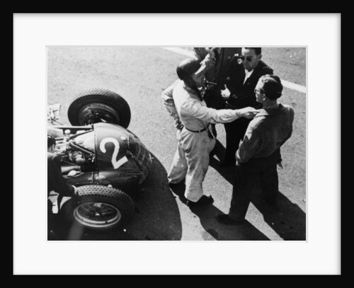 Giuseppe Farina and Alfa Romeo 159, French Grand Prix, Rheims, 1951 by Unknown