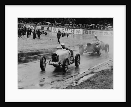 Neil Corner in a Bugatti at Oulton Park, Cheshire, June 1968 by Unknown