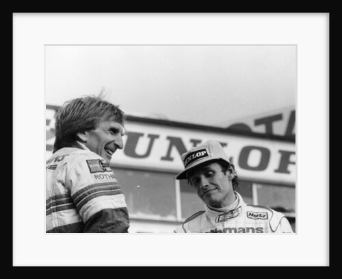 Derek Bell and Jacky Ickx, 1000km Silverstone, May 1985 by Unknown