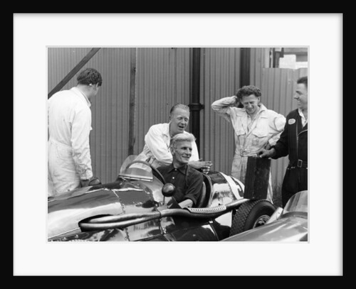 Charles Boulton with members of the Connaught team, Crystal Palace, London, 1954 by Unknown