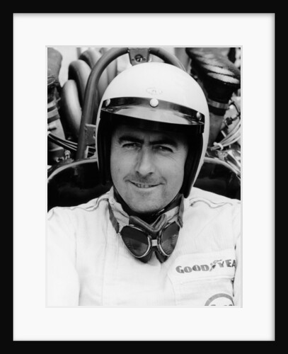 Jack Brabham at the Italian Grand Prix by Anonymous