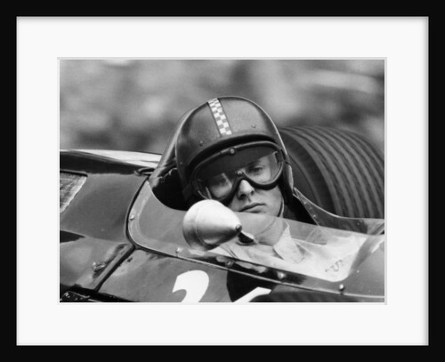 Chris Amon in a Lotus 25-BRM V8, French Grand Prix, Rouen, 1964 by Unknown