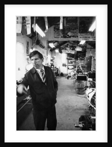 Ken Tyrrell by Anonymous